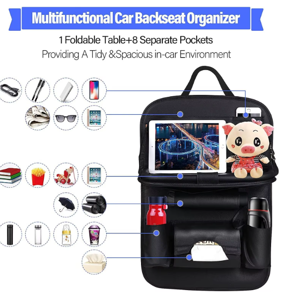 Ultimate Backseat Organizer: Tidy Your Car Essentials